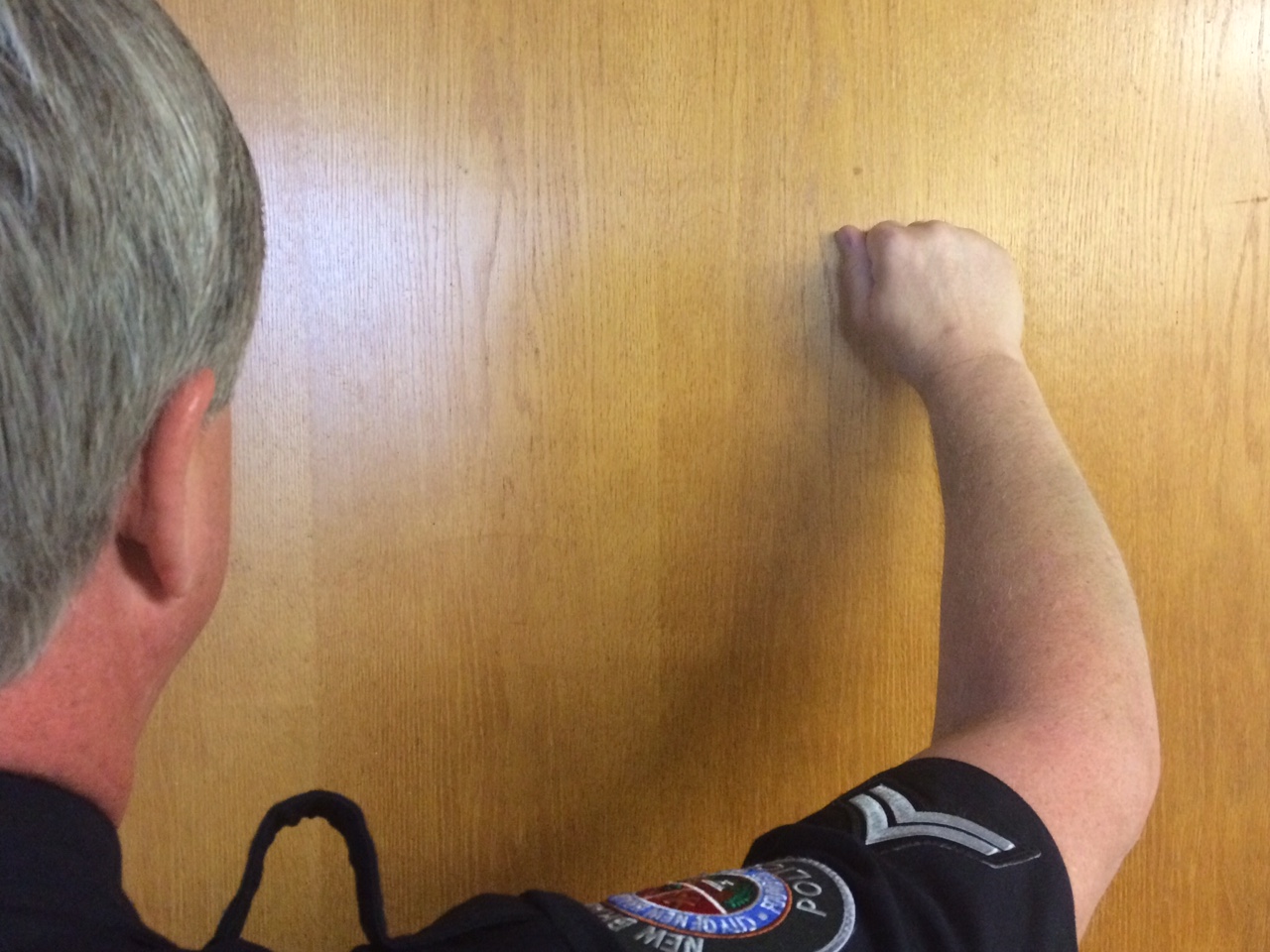 Officer Knocking.JPG